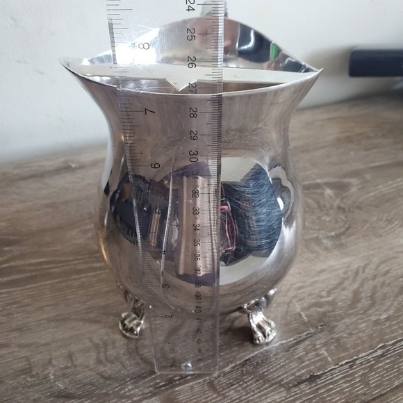 Cheeks Design &Art co. Silver plated footed pitcher - Picture 4 of 10